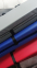 Комплект накладок на банку с сумкой 110*24 (сер, красн, синий)