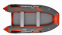 Моторная лодка ПВХ Zefir 4000 New графит/красн