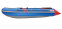 Моторная лодка ПВХ Zefir 4400 сине/красн