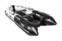 Лодка Ривьера 3600 НДНД Гидролыжа "Комби" светло-серый/черный