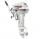 Лодочный мотор Gladiator G9,9FHS NEW (USB+тахометр) белый