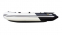 Лодка Ривьера Компакт 2900 НДНД "Комби" светло-серый/черный