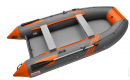 Моторная лодка ПВХ Zefir 3700 New графит/оранж