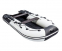 Лодка Ривьера Компакт 2900 НДНД "Комби" светло-серый/черный