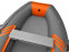 Моторная лодка ПВХ Zefir 3700 New графит/оранж