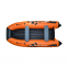 Моторная надувная лодка Альтаир ПВХ HD 380 НДНД оранж/черный