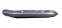 Лодка Аква 3200 Слань-книжка киль графит/светло-серый