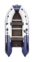Лодка Ривьера Компакт 3400 СК "Комби" светло-серый/черный