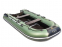 Лодка Ривьера Компакт 3200 СК "Касатка" зеленый/черный